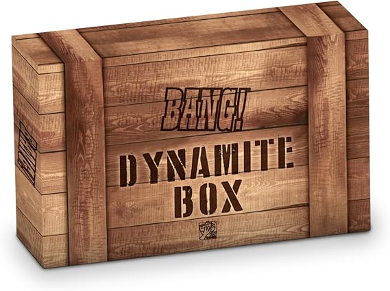 dV Giochi DV Games Bang Dynamite Box Cardless Storage Marked Collector, Strategy Board Game Accessory