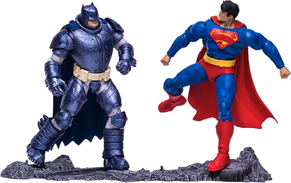 McFarlane DC Kollektör Çoklu Çantası - Superman vs Batman - The Dark Night Returns - Koleksiyon Şekilleri