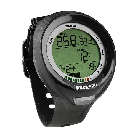 MARES PUCK PRO+ Black Dive Computer 414135