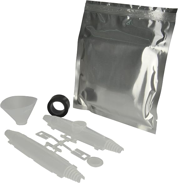 UNITEC Cast Resin Connection Sleeve GTC 10 Halogen-Free Tested EN 50393 Safe Cable Laying in the Soil for Outdoors Water and Installation Ducts Includes Moulding Shell and Sealing Tape IP68 Black