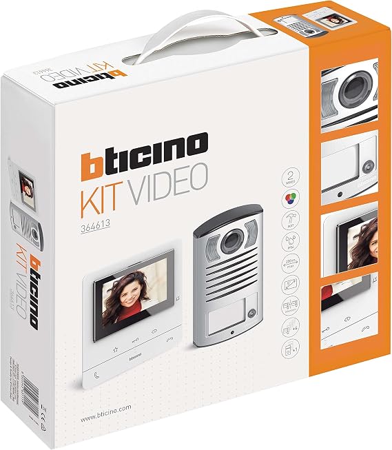 Bticino Video Kit Class 100 V16B Single Family Line 2000