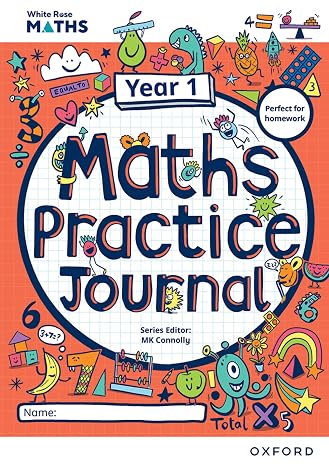 White Rose Maths Practice Journals Year 1 Workbook: Single Copy