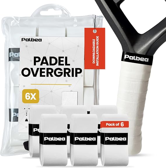 Palbea Padel OverGrip & Tennis Grip - Tacky - Pack 3/6/12/22/60 pieces.