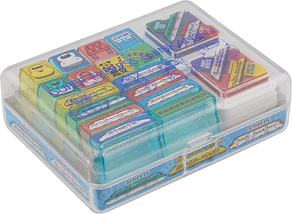 Risseisha Shinkansen Stamp Set, Track Version 2