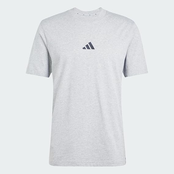 Adidas Men's Essential Three Stripes Single Jersey tee