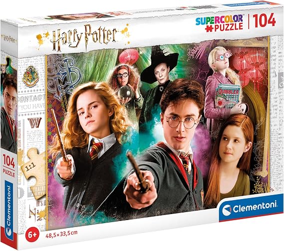 Clementoni - 25712-104 Parça Puzzle Harry Potter, çocuk puzzle