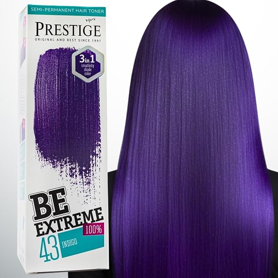 Be Extreme | Color 43 Indigo Semi-Permanent Toner