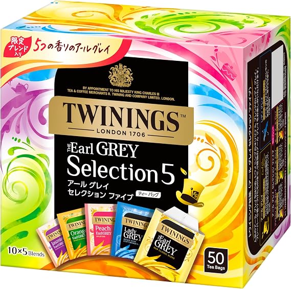 Twining Earl Grey Selection Five 50P Tea Bag