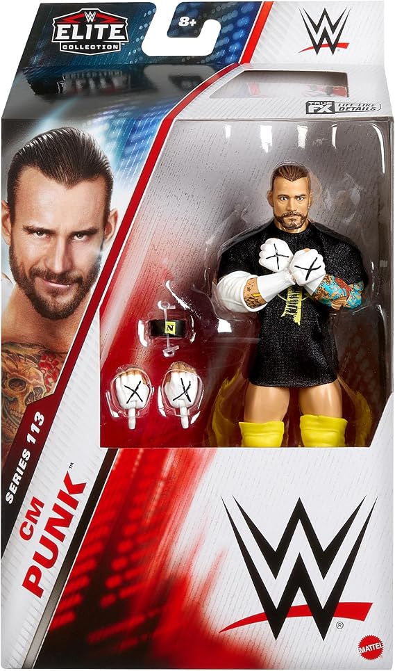 CM Punk (Macho Gear) - WWE Elite 113 Toy Wrestling Action Figure
