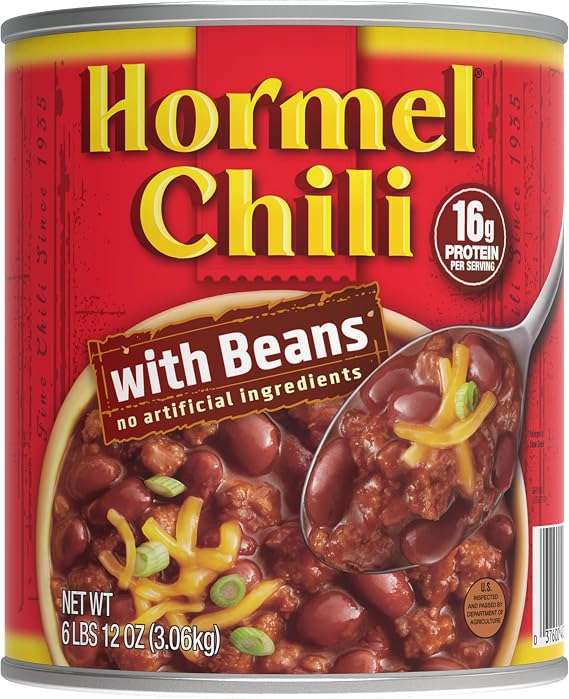 HORMEL Chili with Beans, 108 oz