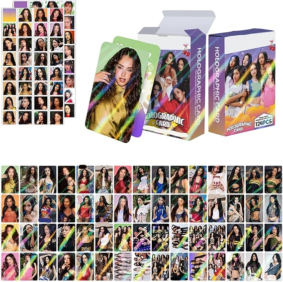 Lomo Cards + Stickers katseye Album Photocards Idol Album katseye Merch Photo Cards Team Merchandise Photocards Gift for Fans