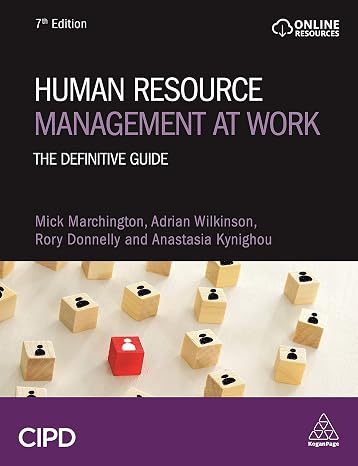 Human Resource Management at Work: The Definitive Guide