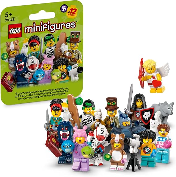 LEGO Minifigures Seri 27 71048 – 5 Yaş ve Üzeri Kız ve Erkek Çocukları için Koleksiyonluk Gizemli Kutu Yapım Seti