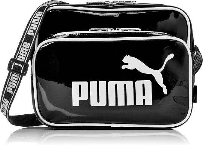 プーマ Puma 横型エナメルミニショルダーバッグ J20072 Ecla エラ エナメル ミニ ショルダー バック 横型 並行輸入品