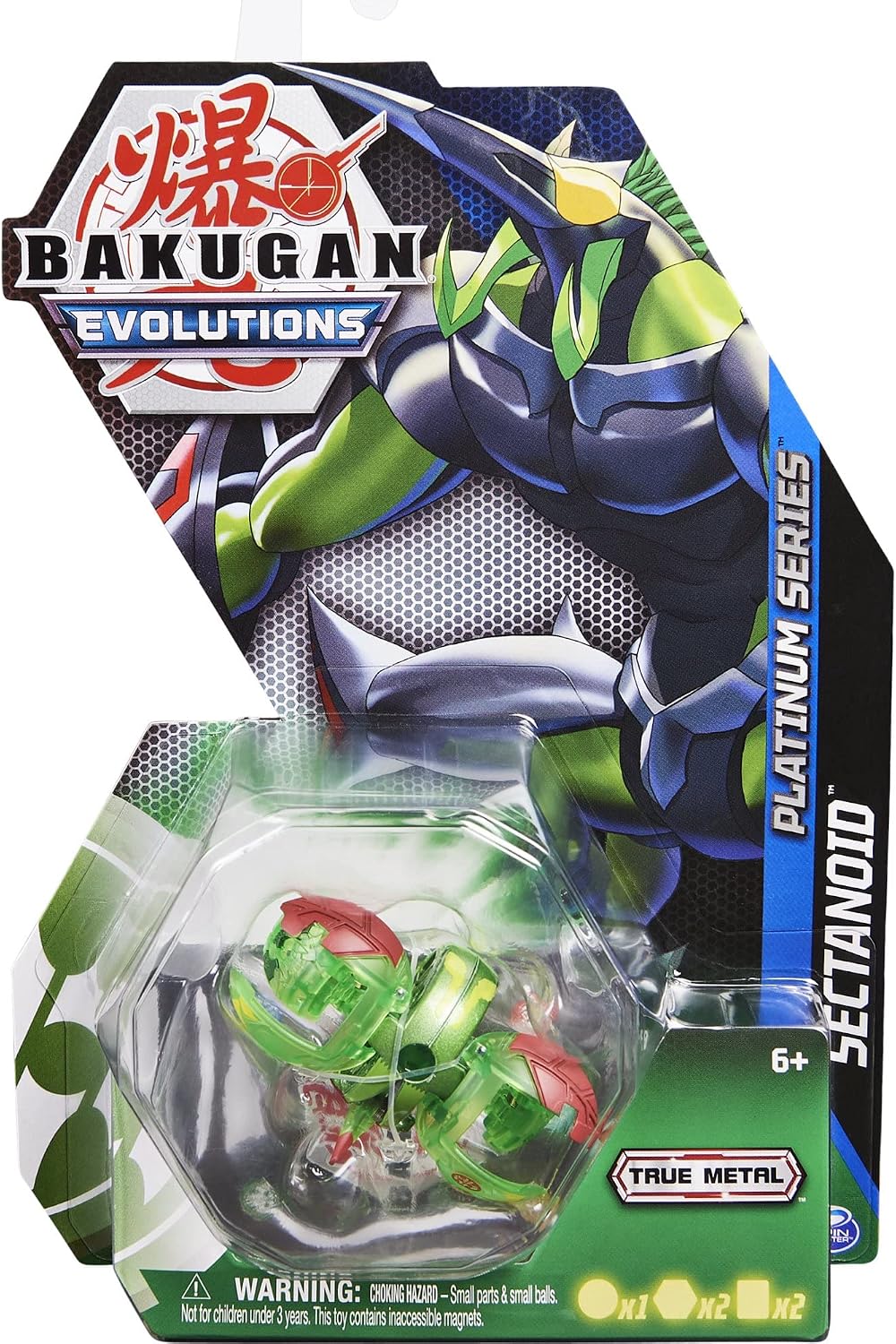 Bakugan Evolutions 2022 Platinum Series Diecast Ventas Sectanoids
