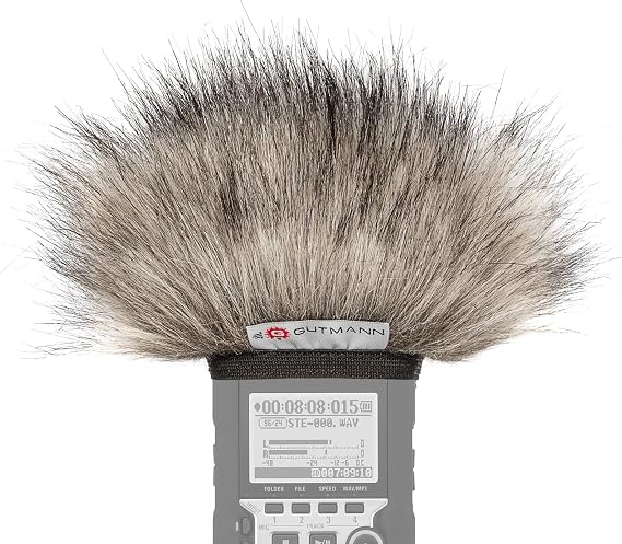 Gutmann Fur Microphone Windshield Windscreen for Zoom H2 Special Model LYNX (Limited Edition)