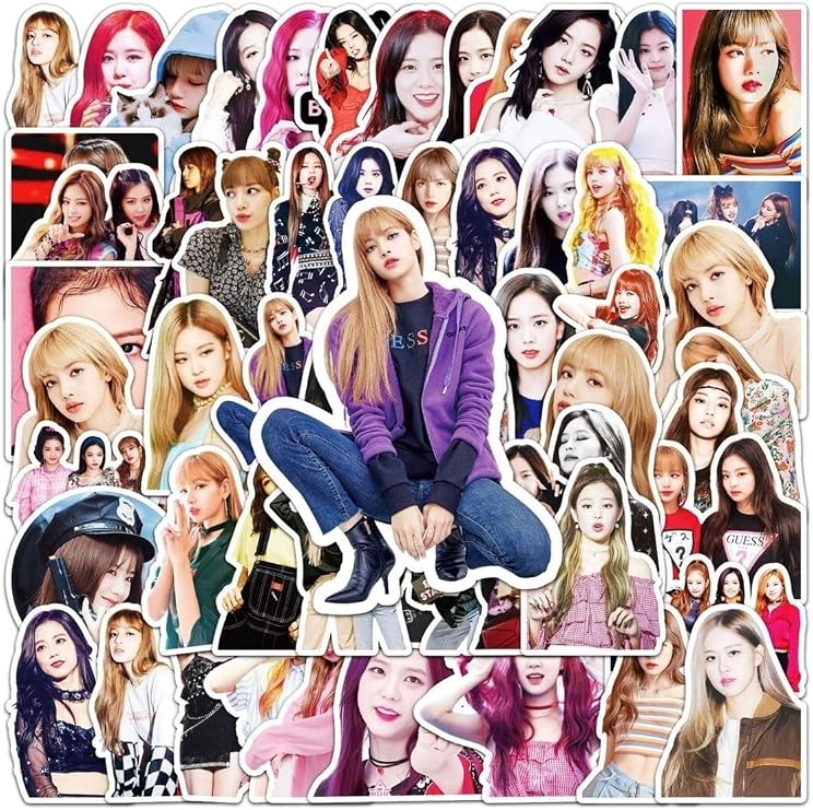 Blackpink Grubu Macbook Notebook Tablet Telefon Ajanda Laptop Defter Sticker Seti