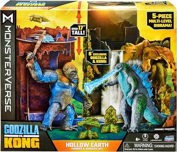 Godzilla x Kong: New Empire - Hollow Earth 6" Story-in-A-Box Figure Set