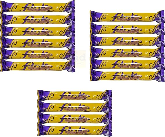 Flake Chocolate Bar Bundle – 20g Bars (Crumbly Milk Chocolate Treats) – Premium Snack & Dessert Topping (16x Cad Flake Choc Bars 20g (4 Pack))