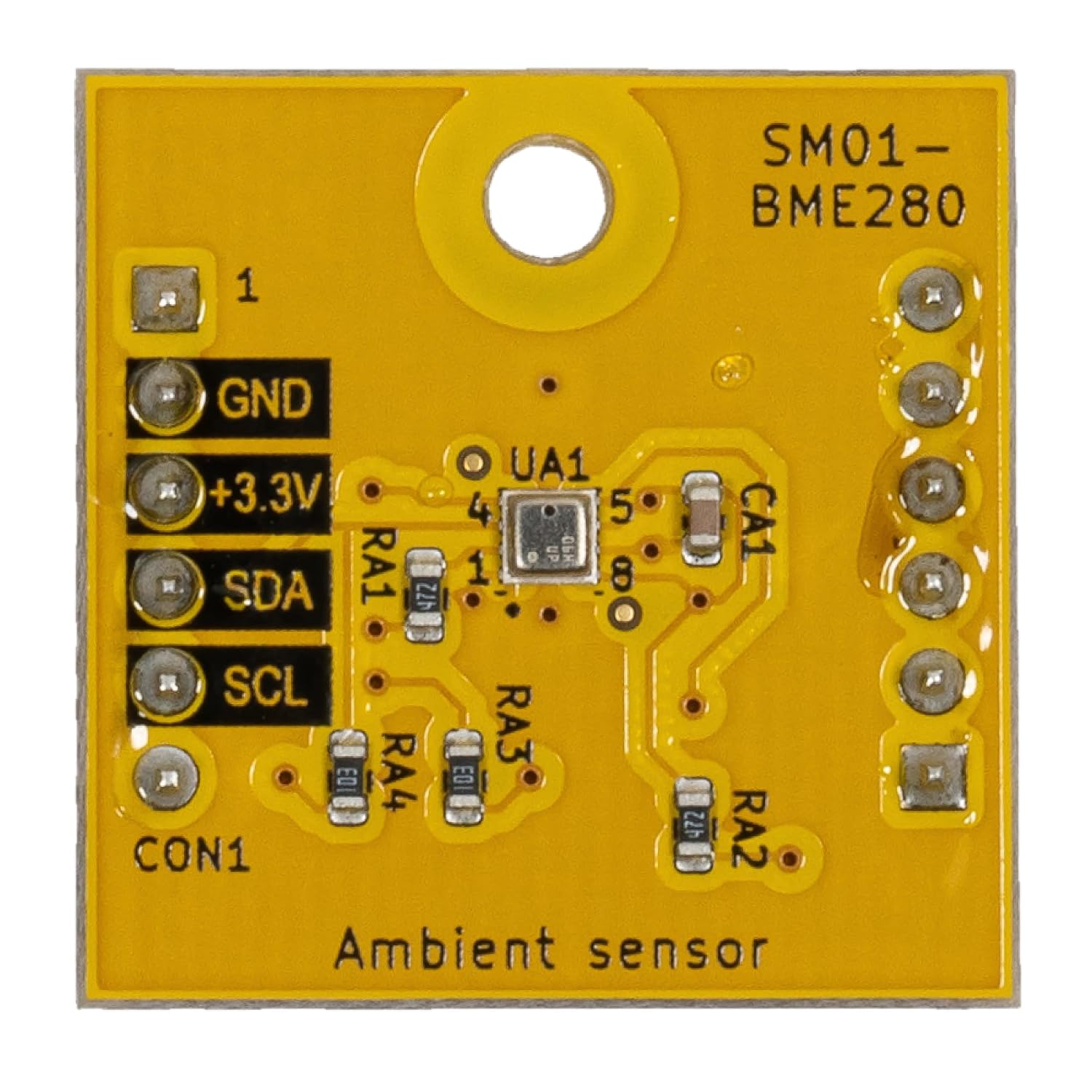SM01-BME280 Environment Sensor Module with TemperatureHumidityPressure Sensor BME280 3.3V I2C Interface 1 piece