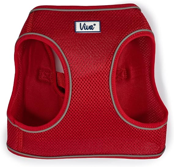 Ancol Viva Step -In harness XL Red fits 60-67cm girth