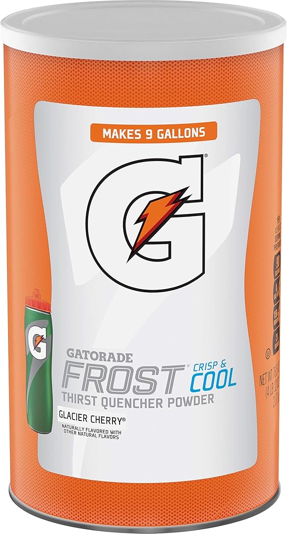 Gatorade Thirst Quencher Powder, Glacier Cherry, oz Canister
