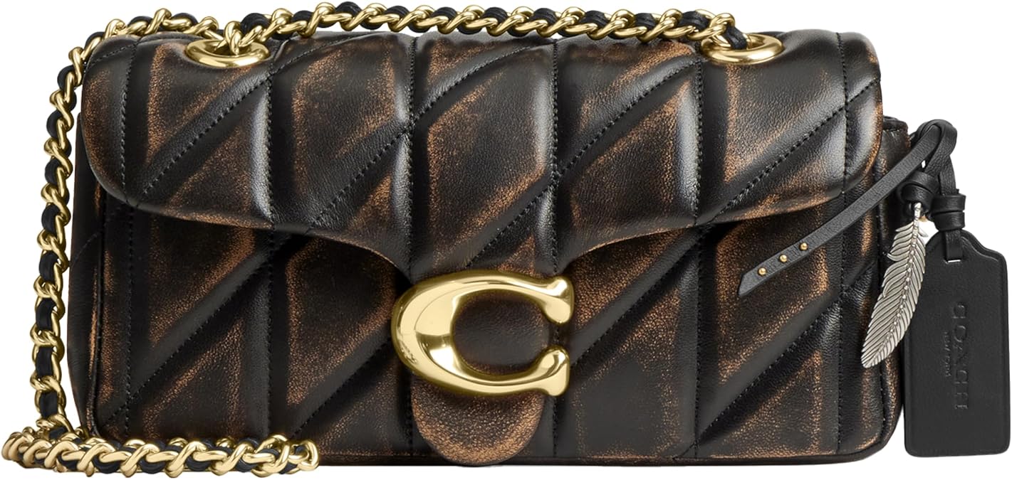 COACH Tabby Shoulder Bag 20, Im/Black Brown, One Size