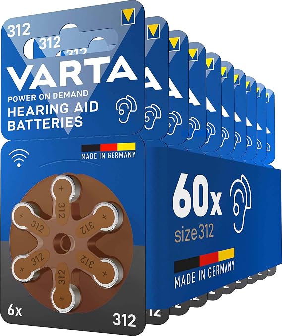 VARTA POWER ON DEMAND HAB 312 BLI 6x10 60'lı