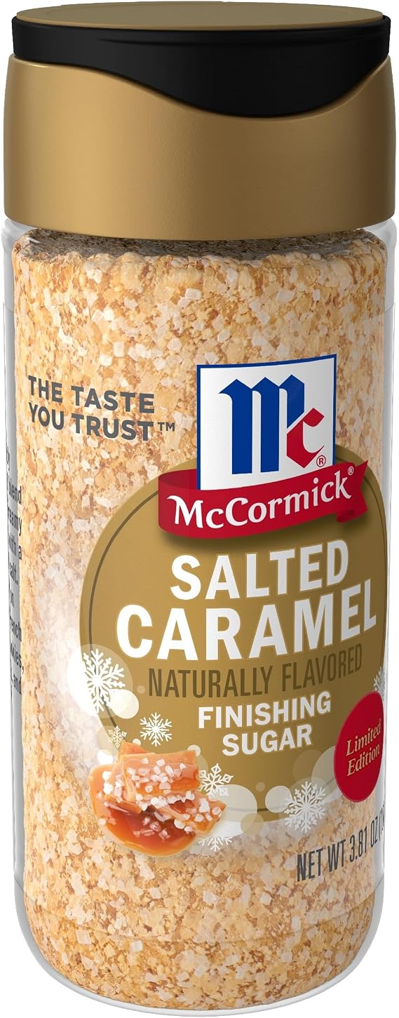 McCormick Salted Caramel Finishing Sugar, 3.81 oz