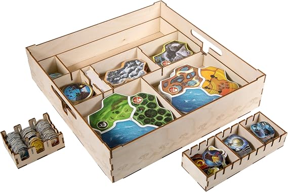 The Broken Token Small Realm Extra Expansion Organizer for Small World