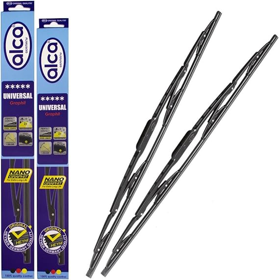 Alca Germany Universal Windscreen Wiper Blades 22"20" AU2220H Fits Dacia Logan 2013-2015