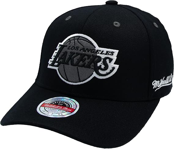 Mitchell & Ness Curved Classic Red Snapback - Eazy B&W