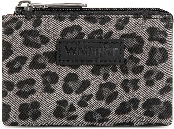 Montana West Wrangler レディース スモールカードウォレット, ブラック