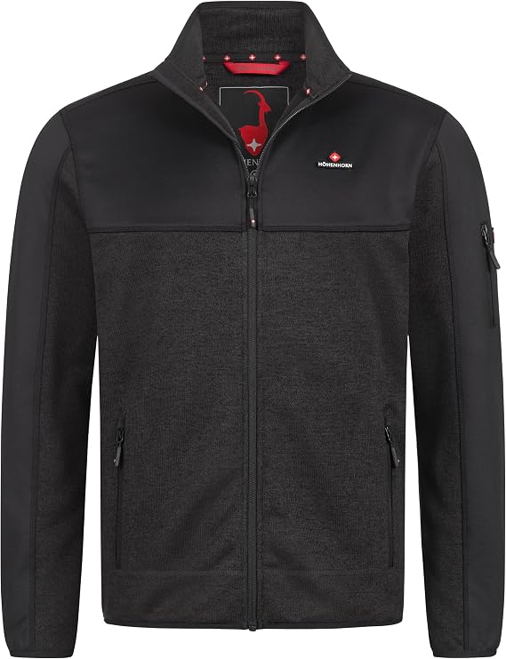 Höhenhorn Naurun Men's Fleece Jacket Hybrid Jacket Cardigan Softshell