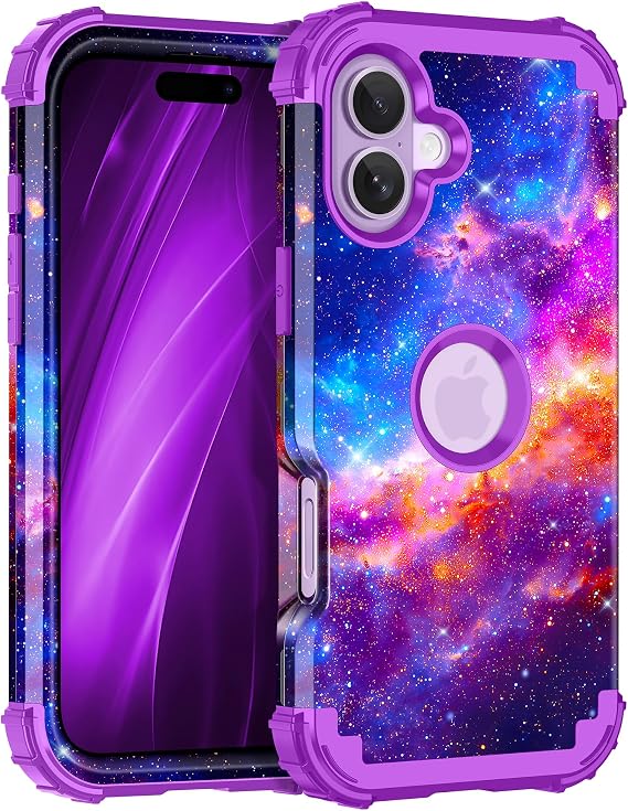 Casetego iPhone 17用ケース、ブルーパープル