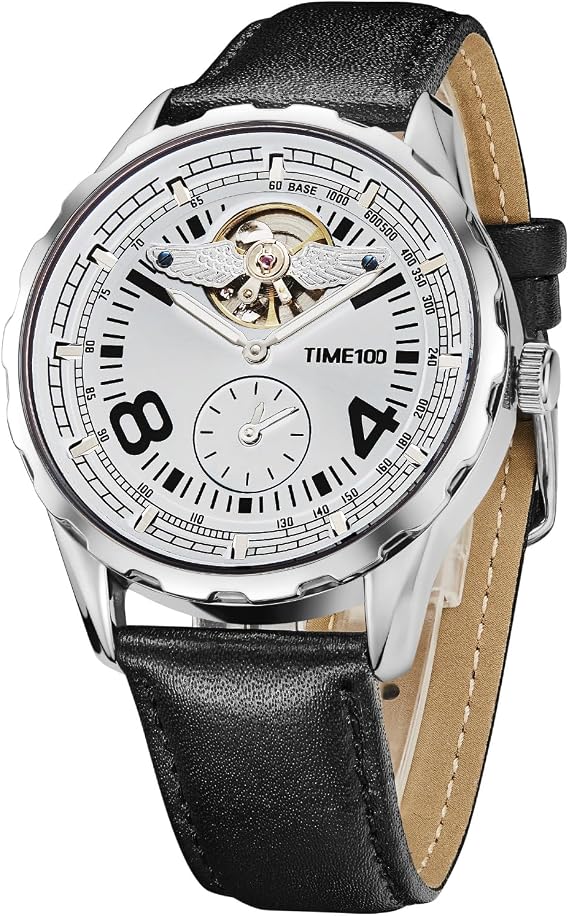 TIME100 Automatic Watches for Men Mechanical Movement Watch