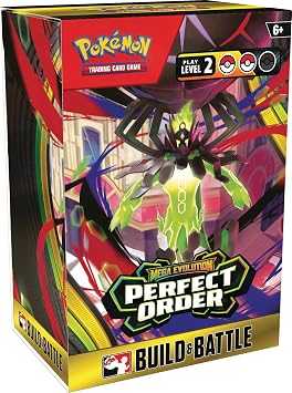 Pok mon TCG Mega Evolution Perfect Order Build & Battle Box