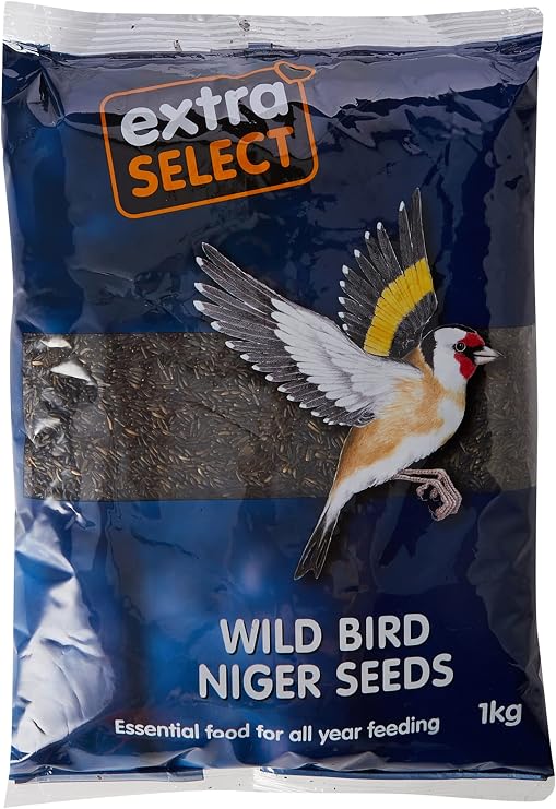 Extra Select Niger Seed Wild Bird Food, 1 kg