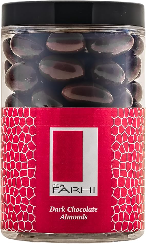 Rita Farhi Dark Chocolate Almonds, 315g