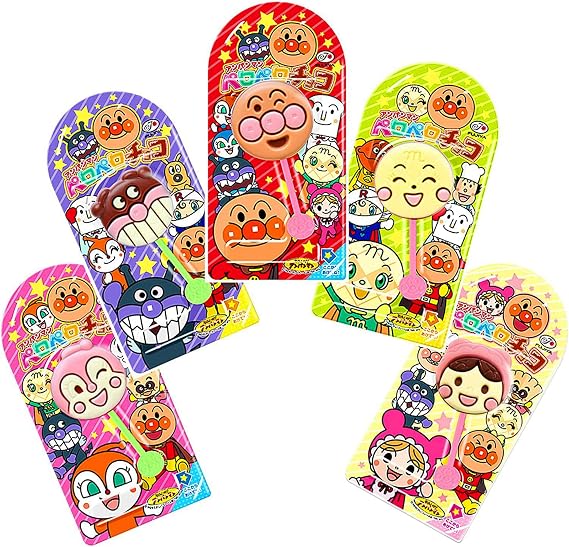 Fujiya Anpanman Pelopero Chocolate, 1 x 12 Packs