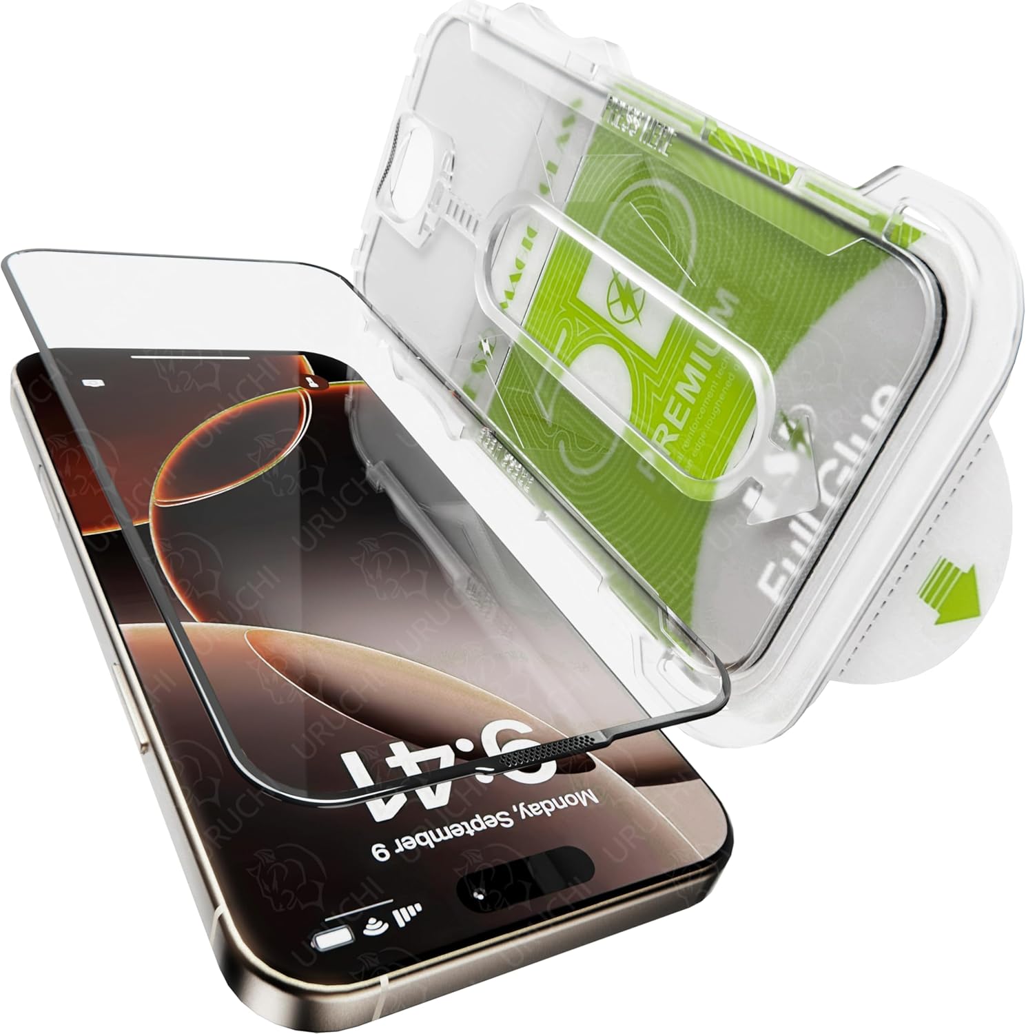 Epro iPhone 11 ProXsX 5.8 İle Uyumlu [PREMIUM] Ekran Koruyucu Hizalama Aparatlı [Kolay Kurulum] ve Uygulanırken Camın Altında Toz Bırakmayan Darbelere Karşı Ekstra Güçlü Cam