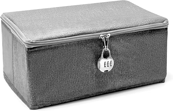Lockable box lockable box with combination lock