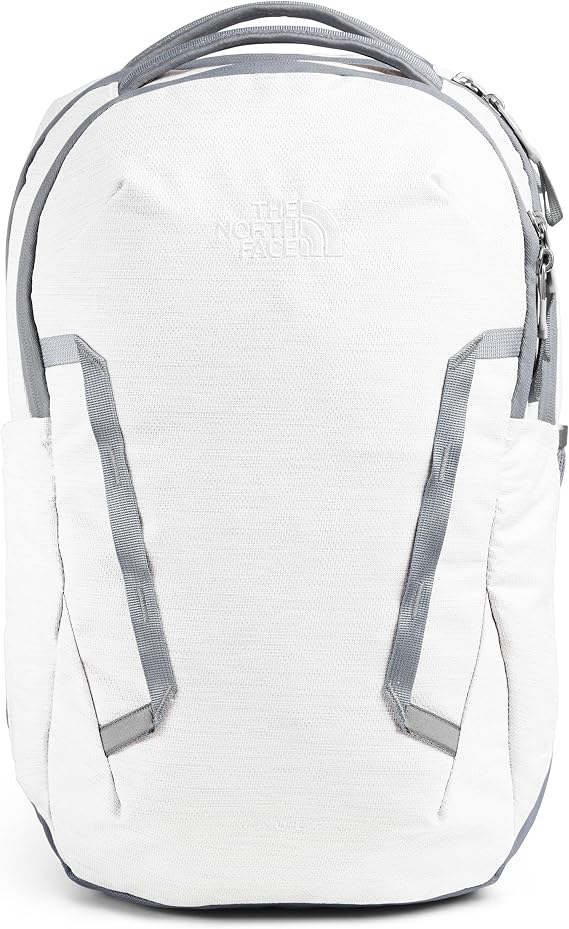 THE North FACE Women's Vault Backpack (Pack of 1) TNF White Metallic Mélange/Mid Grey-npf Unit size Vault Everyday