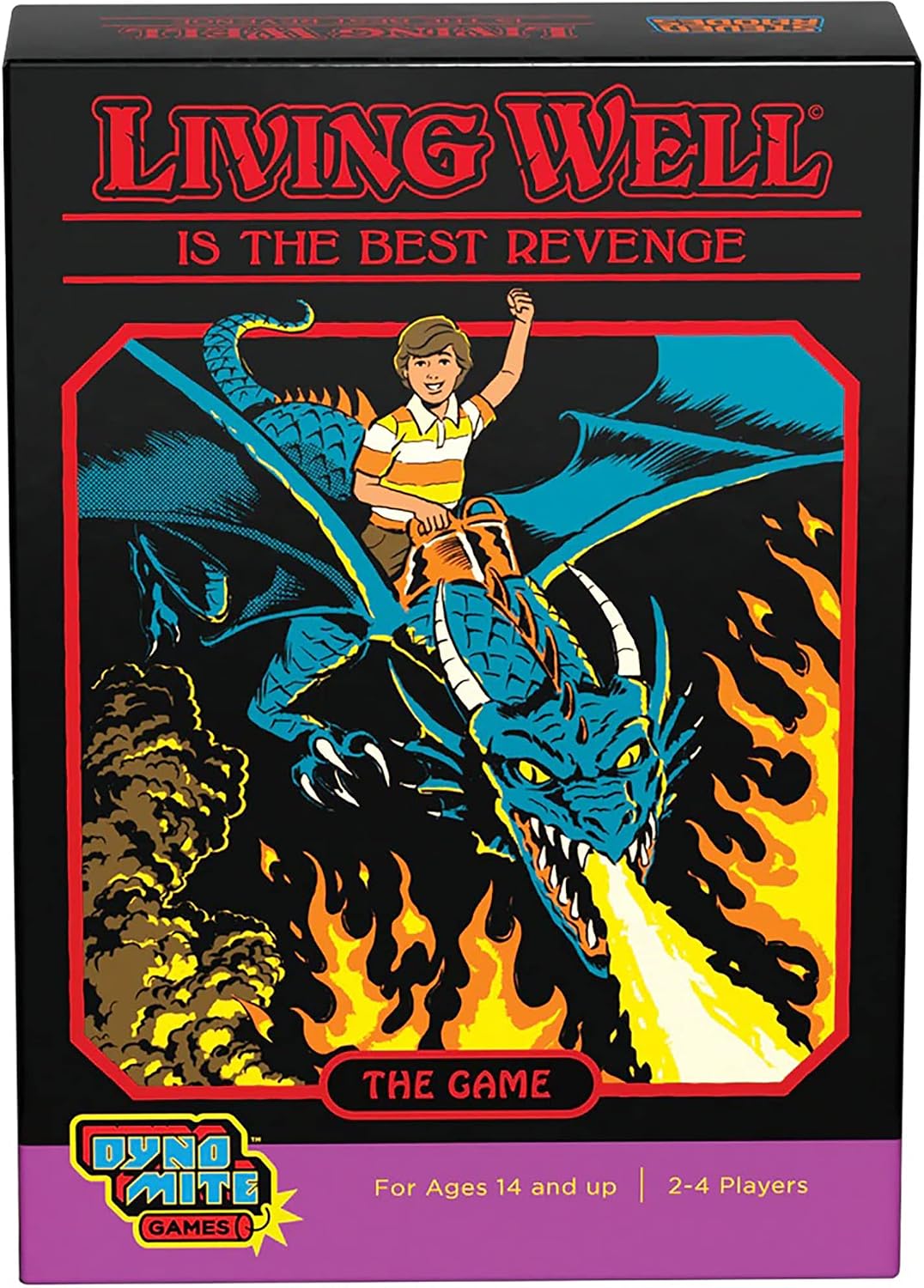 Cryptozoic Entertainment | Living Well Is the Best Revenge Steven Rhodes Games Vol. 2 | Card Game | Ages 14 | 2-4 Players | 15 Minutes Playing Time