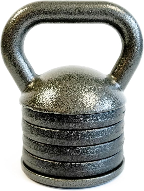 Nebula Adjustable Kettlebell Set | Custom Weight Options with Weighted Plates | Ideal Kettle Bells for Body Toning & Strength Training | Space-Saving Fitness Solution