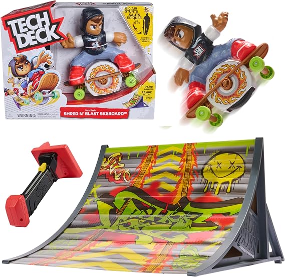 Tech Deck Tech Deck Figurlu Parmak Kaykay Seti - Sk8 Crew Flywheel