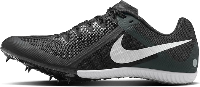 Nike Men Zoom Rival Multi Multievent-Leichtathletik-Spikes Track & Field Shoe, Black Metallic Silver, 8.5 UK