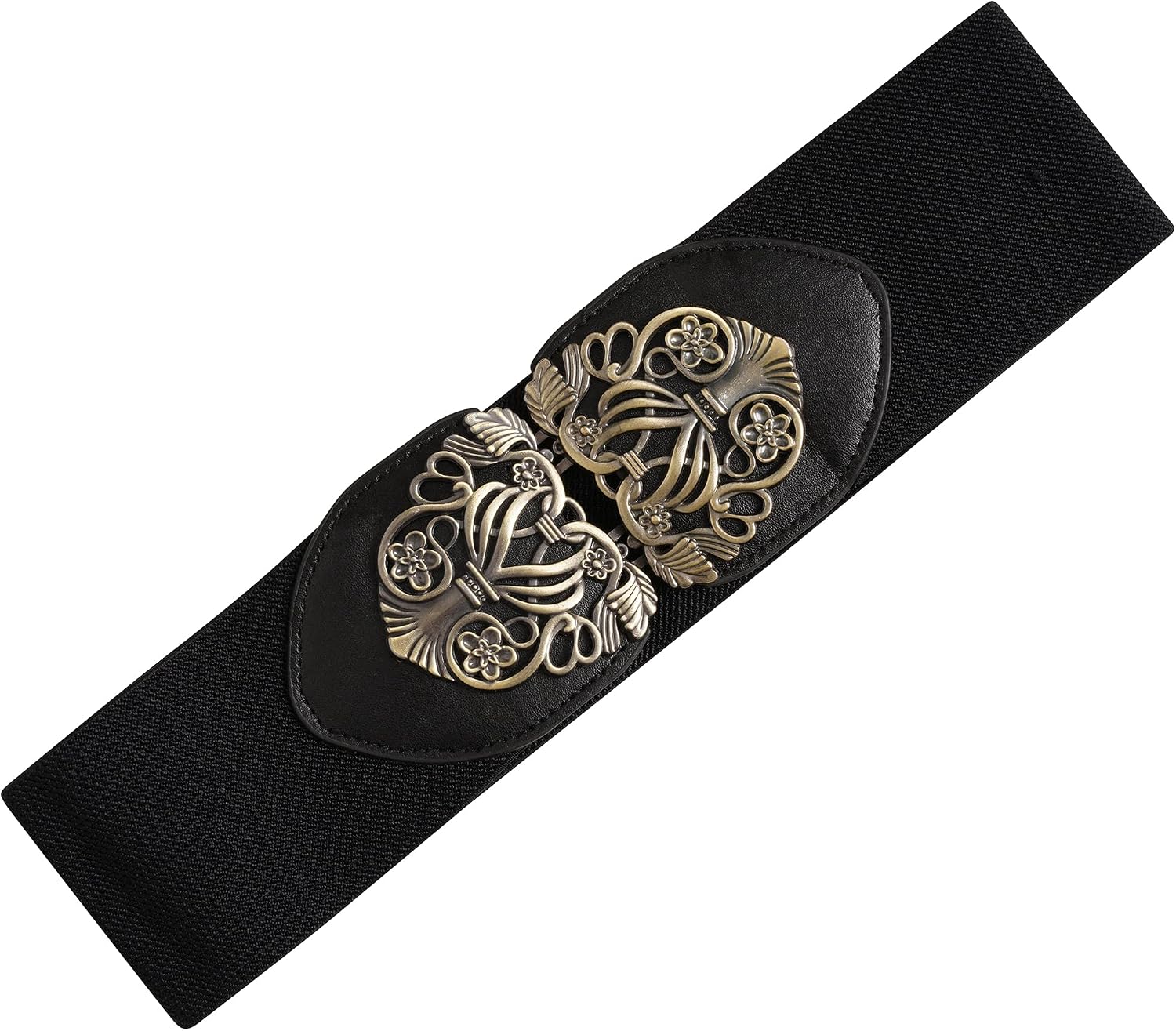 Ro Rox Stretch Elasticated Wide Celtic Nurse Belt Retro Vintage Waist Cincher