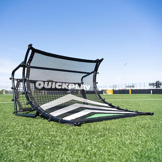QuickPlay Tekkers Air Football Rebounder Net - Dual-Surface Trainer