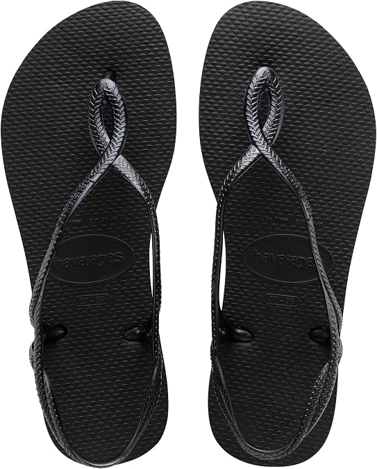 Havaianas Luna Ciber Pink 37 38 Flip Flops Womens